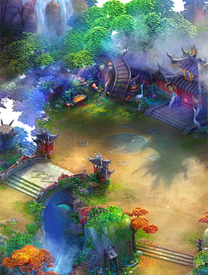 东方故事100级新地图 五庄观